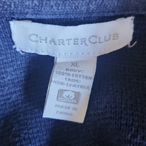 Charter Club Moto Sweater - Picture 13 of 13